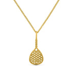 Mini-Padel Racket Necklace