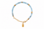 Stone Bracelet | Denim Blue